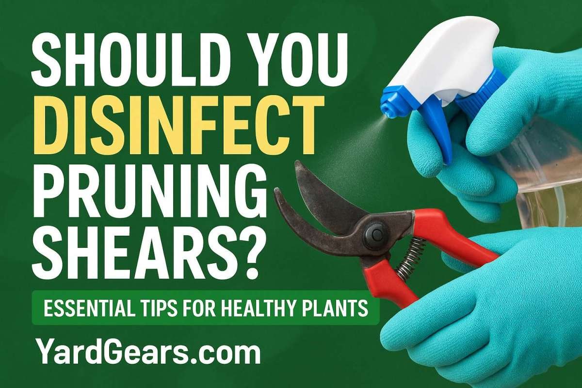 Should You Disinfect Pruning Shears: Essential Tips for Healthy Plants