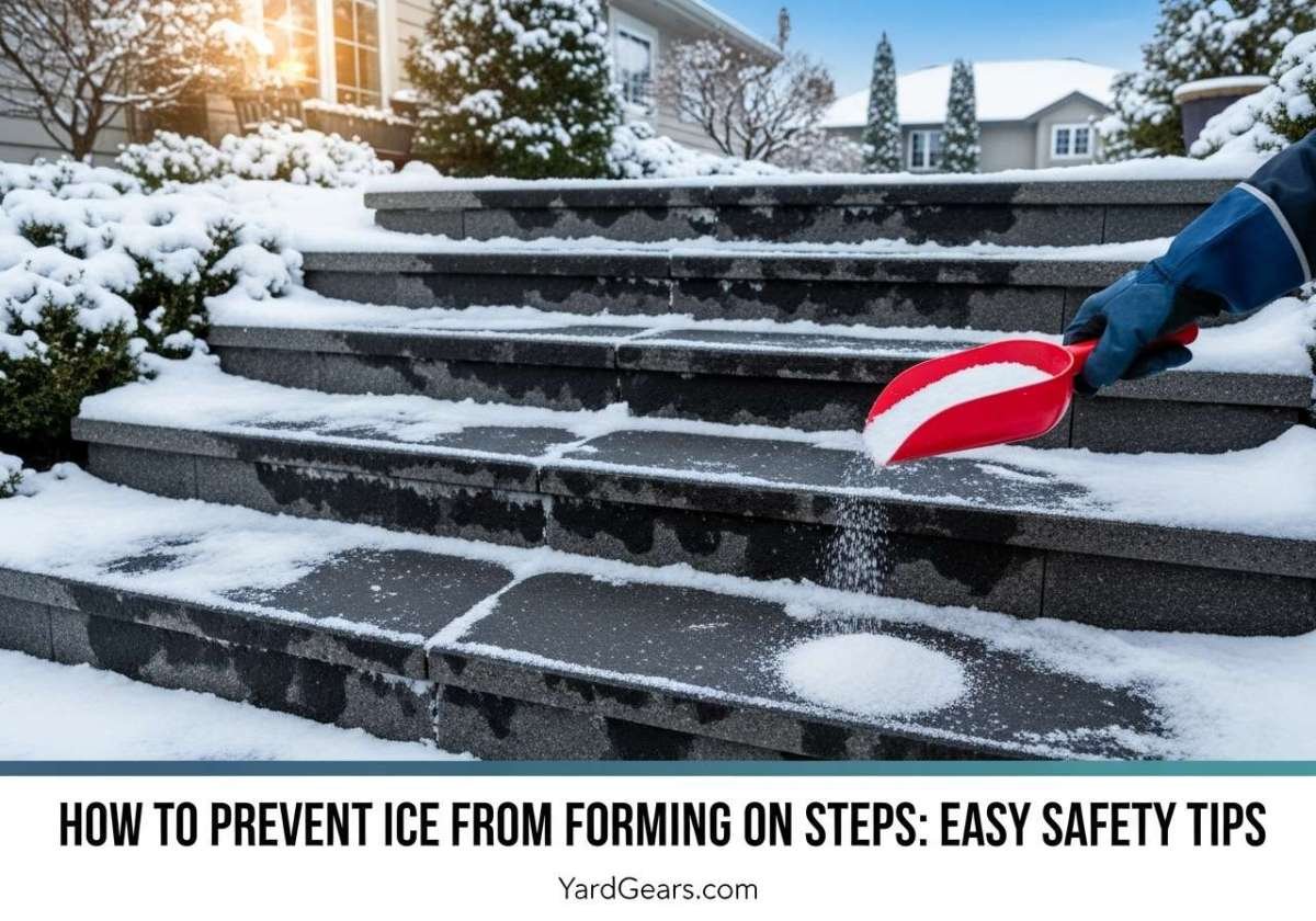 How to Prevent Ice from Forming on Steps: Easy Safety Tips