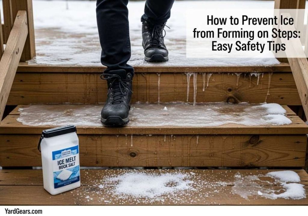 How to Prevent Ice from Forming on Steps: Easy Safety Tips