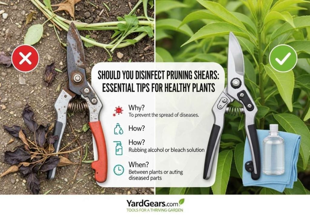 Should You Disinfect Pruning Shears: Essential Tips for Healthy Plants