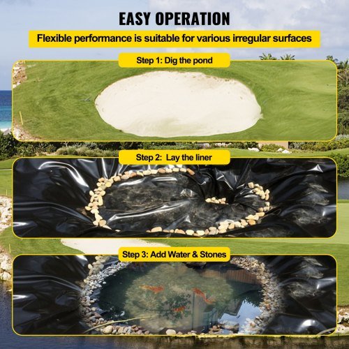 Pond Riser Install How to Install Flexible Pond Liner: Easy Steps for a Perfect Pond ...
