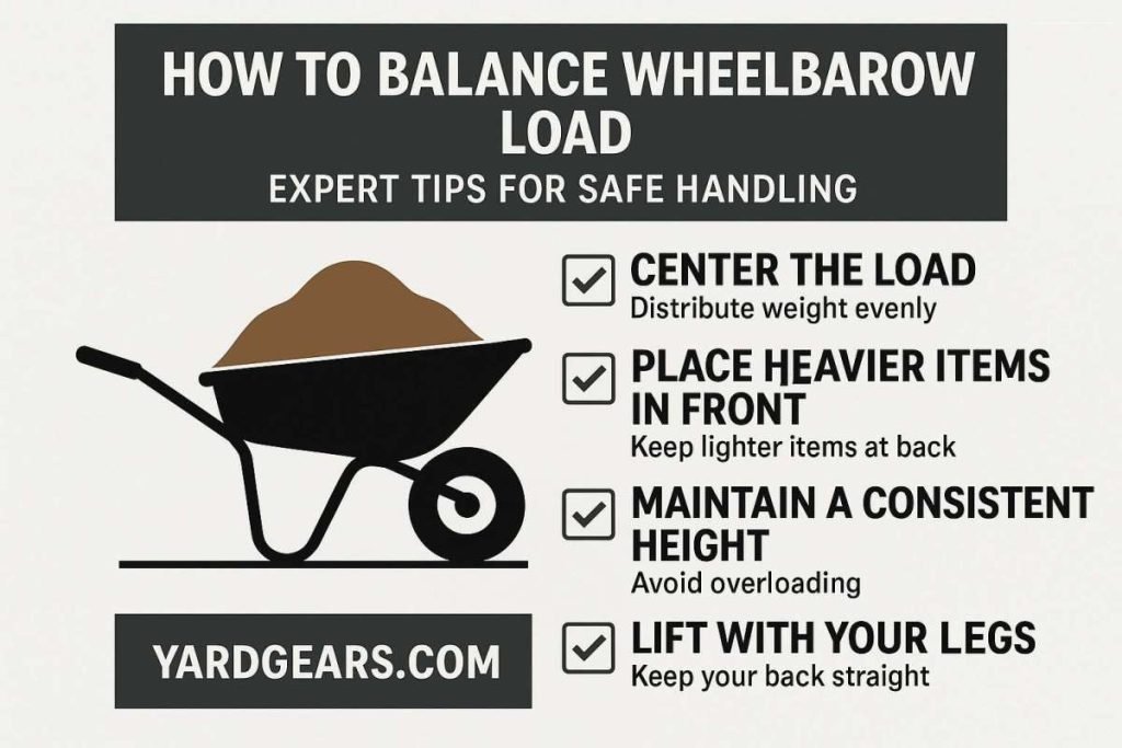 How to Balance Wheelbarrow Load: Expert Tips for Safe Handling