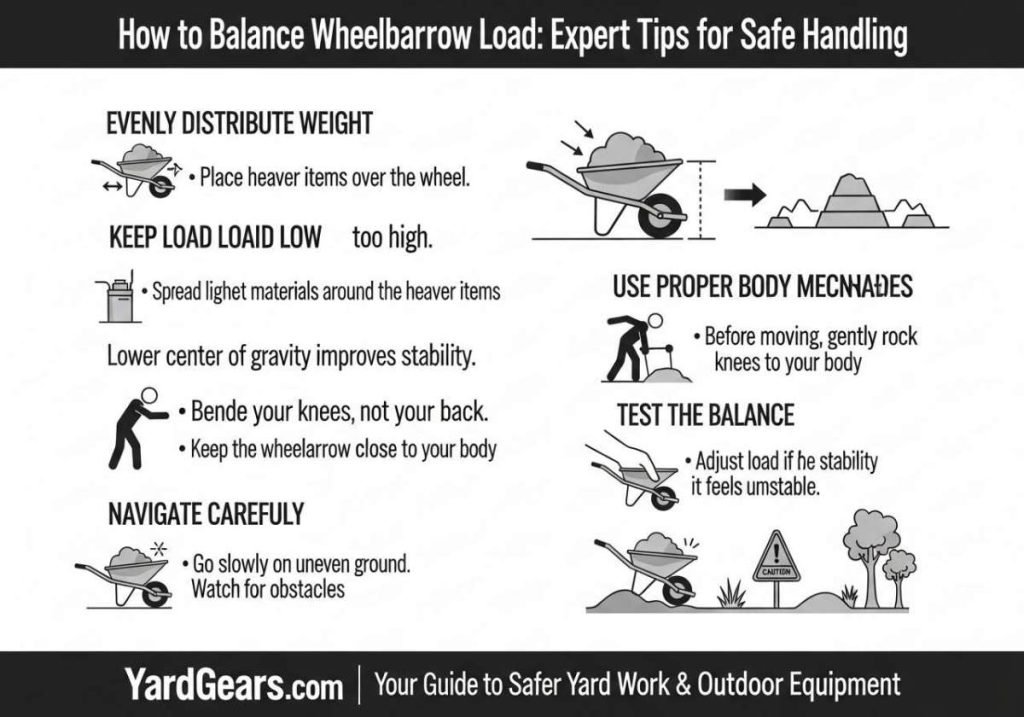 How to Balance Wheelbarrow Load: Expert Tips for Safe Handling