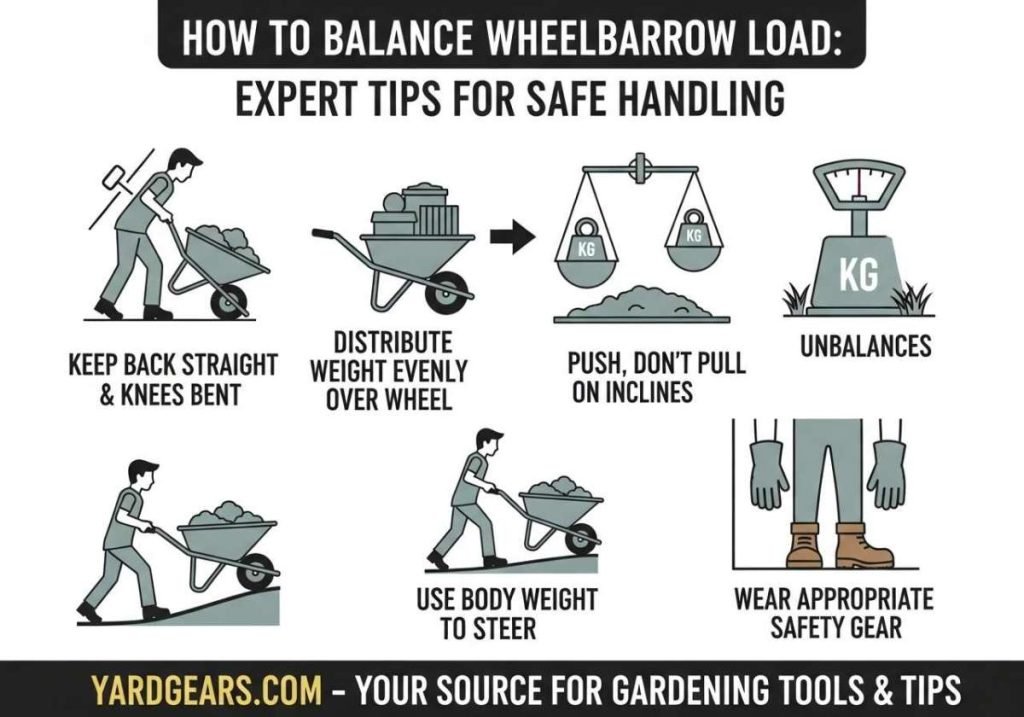 How to Balance Wheelbarrow Load: Expert Tips for Safe Handling
