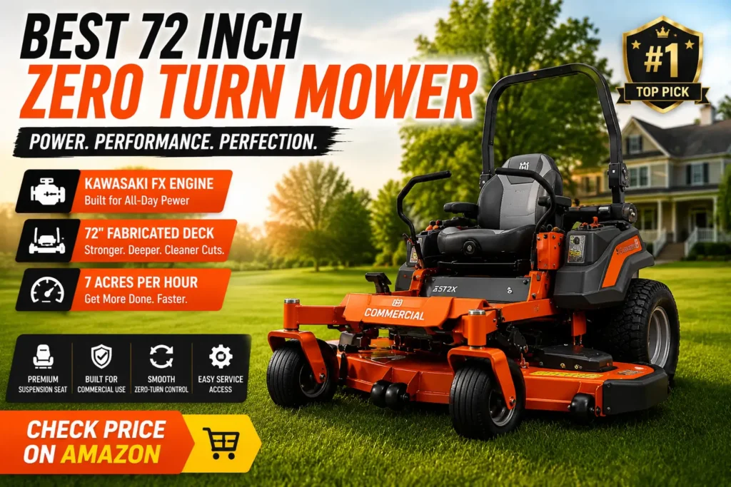 Best 72 inch zero turn mower