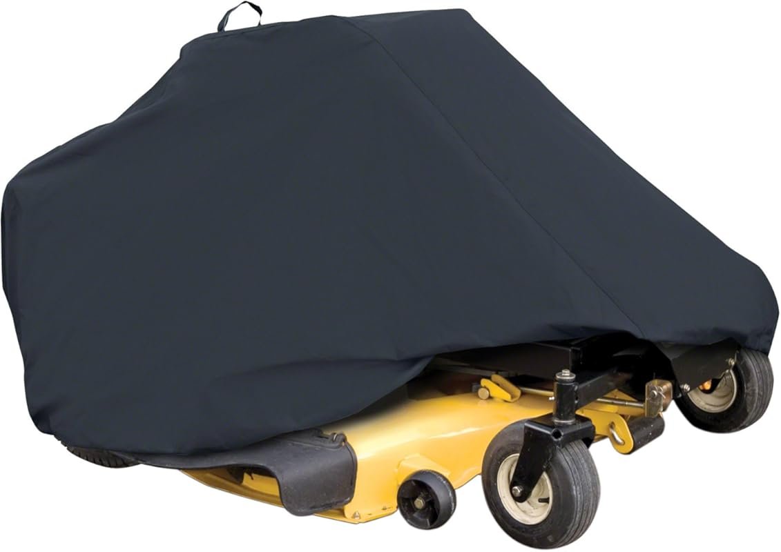 Classic Accessories Medium Zero-Turn Mower Cover, Weatherproof Outdoor
