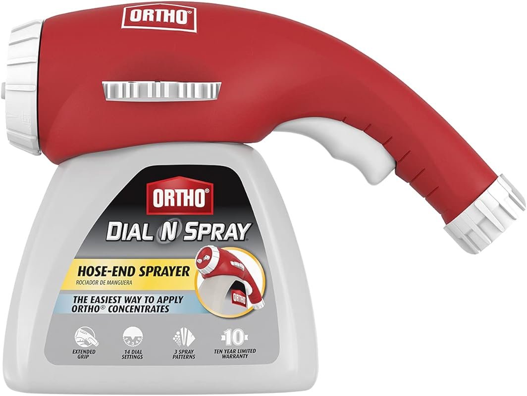 Ortho Dial N Spray Hose-End Sprayer with 14 Dilution Settings for Weed