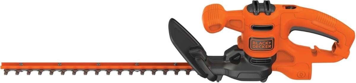 BLACK+DECKER 17-Inch 3.2 Amp Corded Electric Hedge Trimmer, Dual Actio