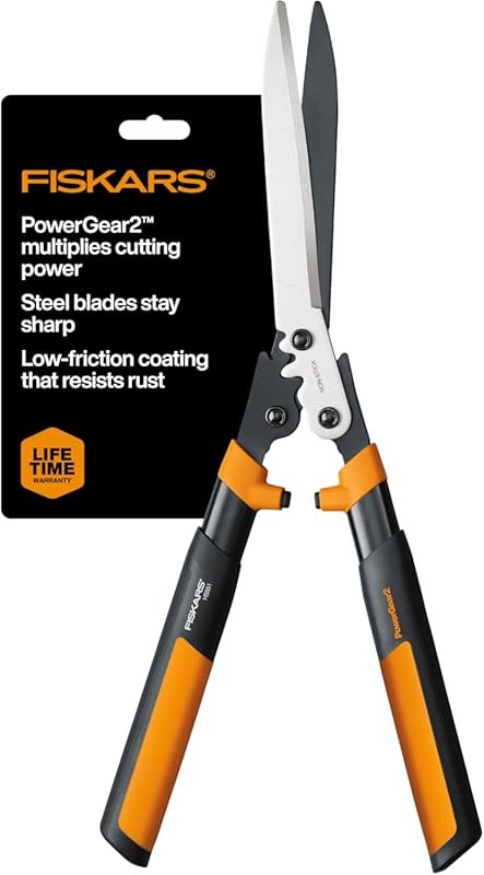 Fiskars 23-Inch Powergear2 Hedge Shears