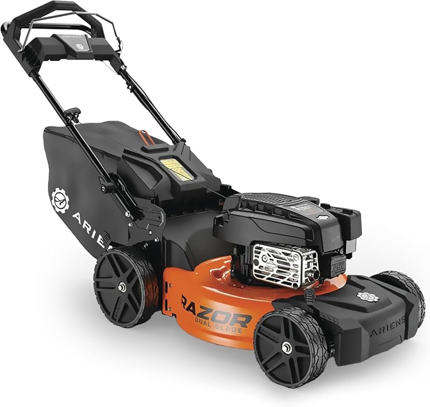 Ariens Razor 21-Inch Self Propelled Lawn Mower with Dual Blades and Re