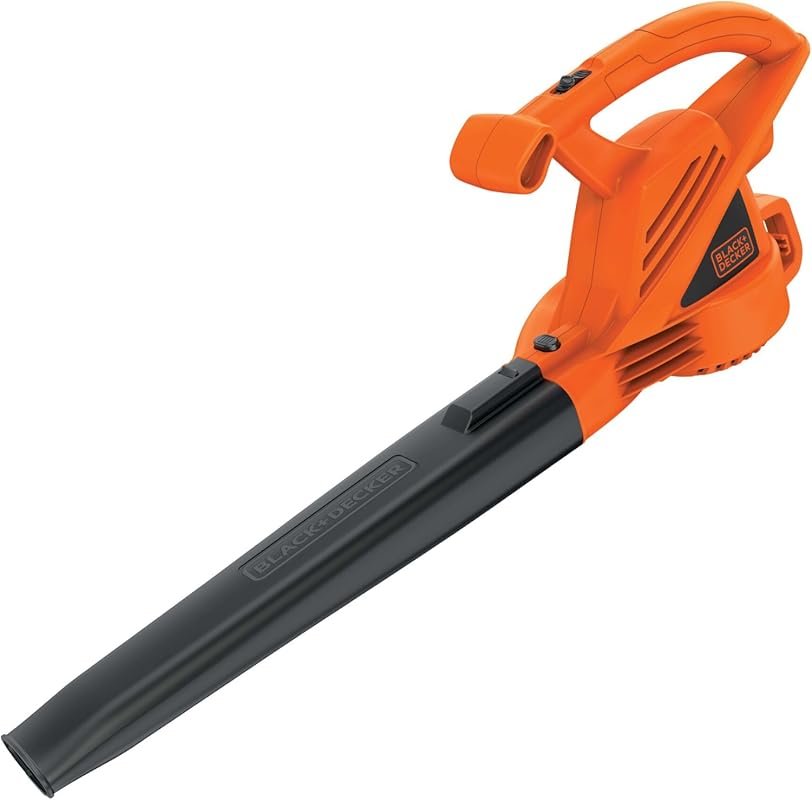 BLACK+DECKER LB700 7-Amp Corded Electric Leaf Blower for Lightweight L