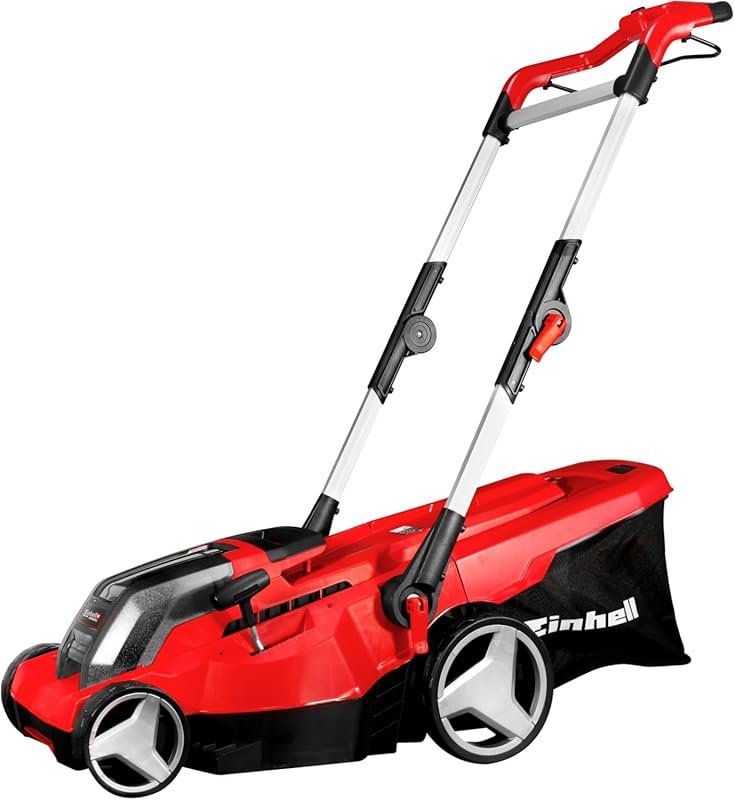 Einhell GE-CM 36/37 Li-Solo Battery Lawn Mower, Brushless Motor, 37cm 