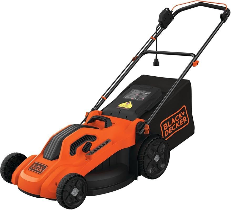 BLACK+DECKER 13 Amp Corded Electric Push Lawn Mower with 20-Inch Cutti