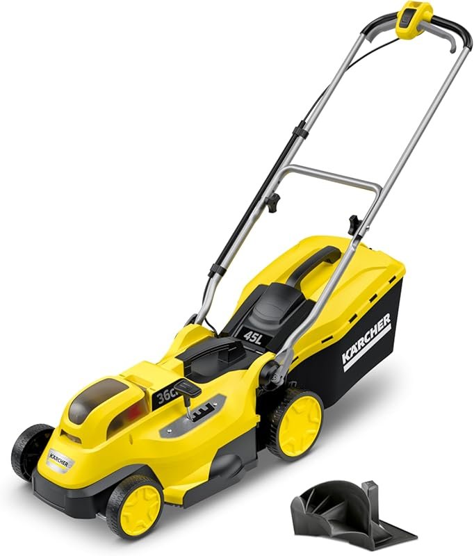 Kärcher 18V LMO 18-36 Cordless Lawn Mower, 36cm Cut, 45L Grass Catcher