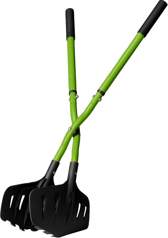 Earthwise Gator Grabber Telescoping Leaf Clean-Up Tool for Efficient Y
