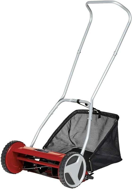 Einhell GC-HM 400 Manual Lawn Mower, 40cm, 5 Steel Blades, 27L Collect
