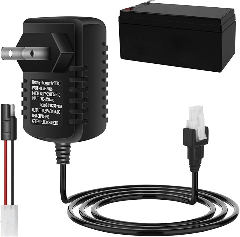 Huthbrother 136-9126 Battery Charger for Toro 22" Lawn Mower, Replaces