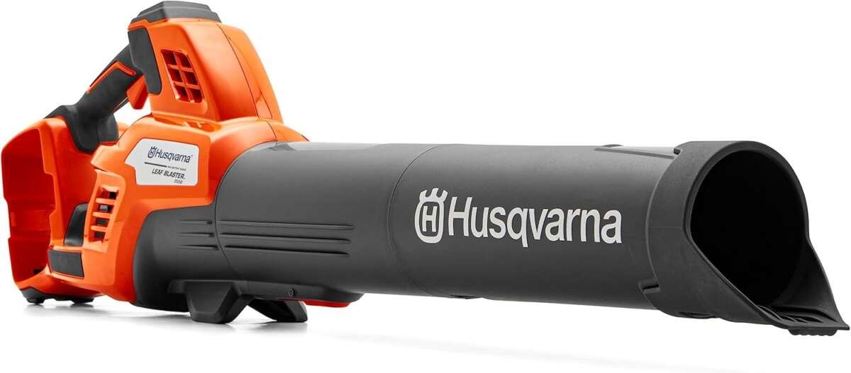 Husqvarna 350iB Battery Leaf Blaster Cordless Leaf Blower: 200 MPH, 80