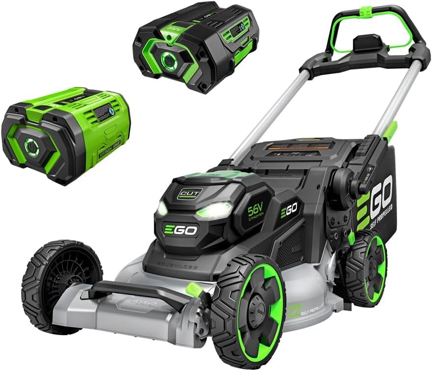 EGO Power+ LM2206SP 22-Inch Aluminum Deck Cordless Mower with 10.0Ah B