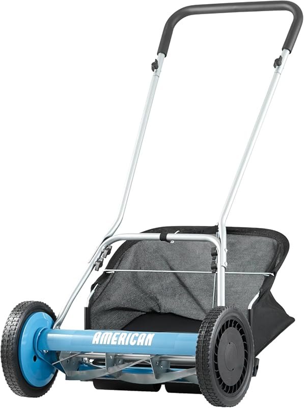 American Lawn Mower Company 20-Inch 5-Blade Reel Mower with Included G