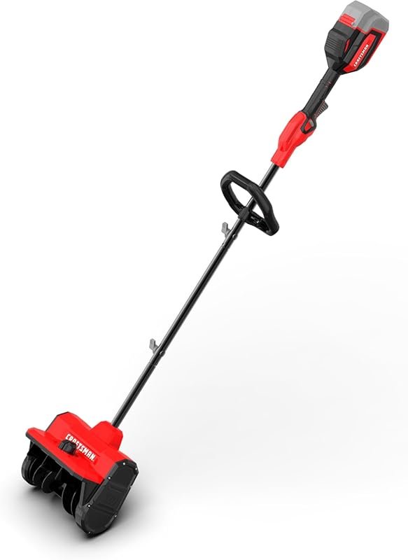 CRAFTSMAN 20V 10-Inch Cordless Electric Snow Shovel: Adjustable handle