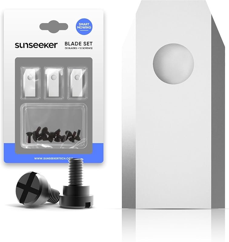 Sunseeker Blades for V3/S4/X7/X3 Plus Robot Lawn Mower, Durable Replac