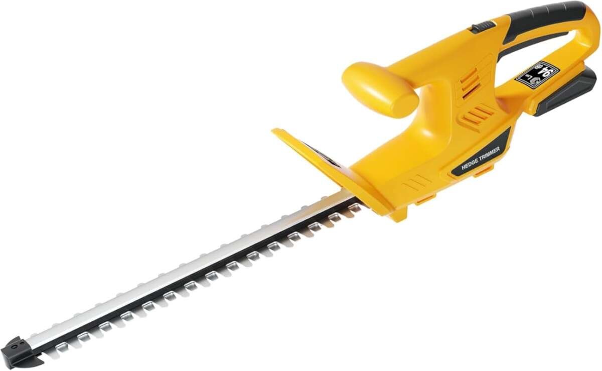 Houselife 18'' Cordless Electric Hedge Trimmer Tool Only, Lightweight for 