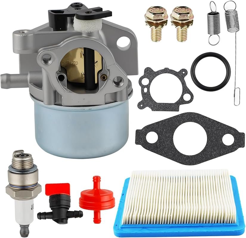 HUZTL 799866 Carburetor & Air Filter Kit for Briggs & Stratton 675 Ser