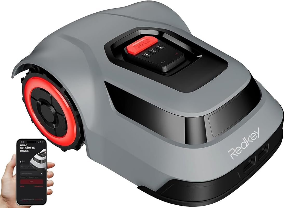 Redkey MGC500 Robot Lawn Mower: Boundary Wires, 0.12 Acre, 45% Slope, 