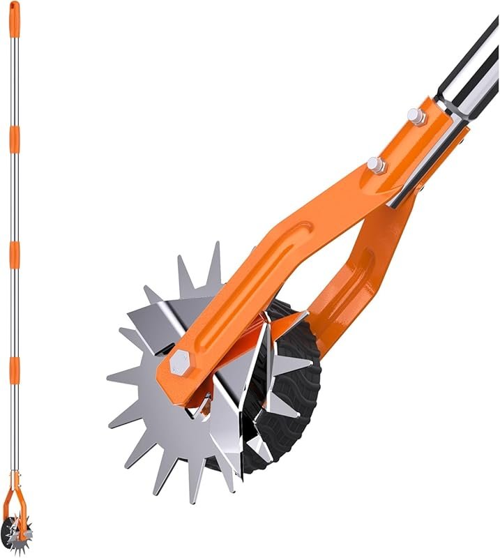 Orange Wheel Rotary Lawn Edger: 66.7