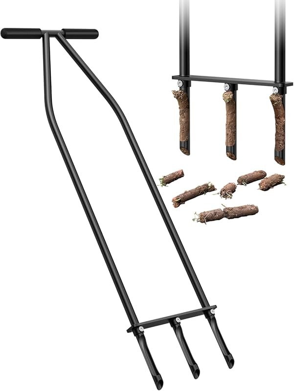 Alloy Steel Lawn Aerator Tool for Sturdy Grass Aeration and Improved L