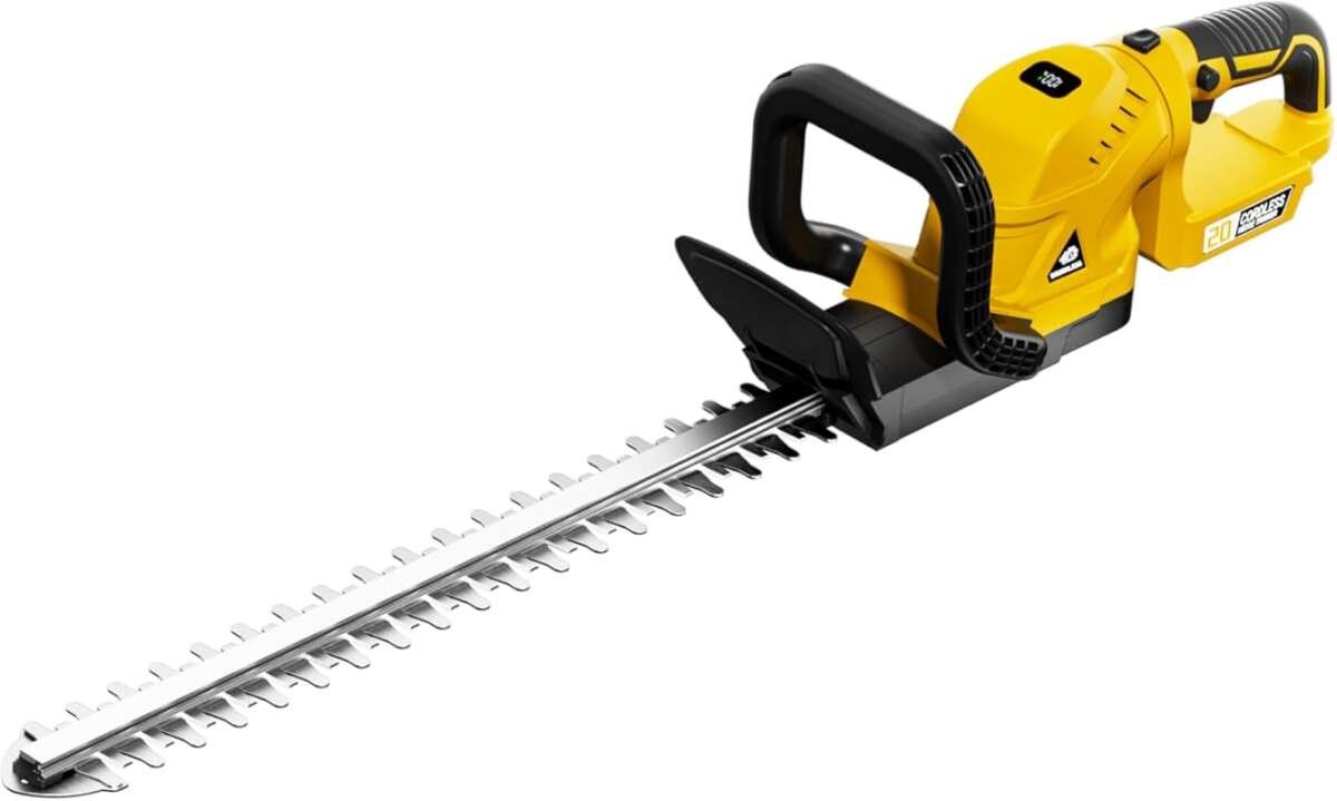 Cordless Hedge Trimmer for Dewalt 20V, 52cm Brushless Battery Powered 