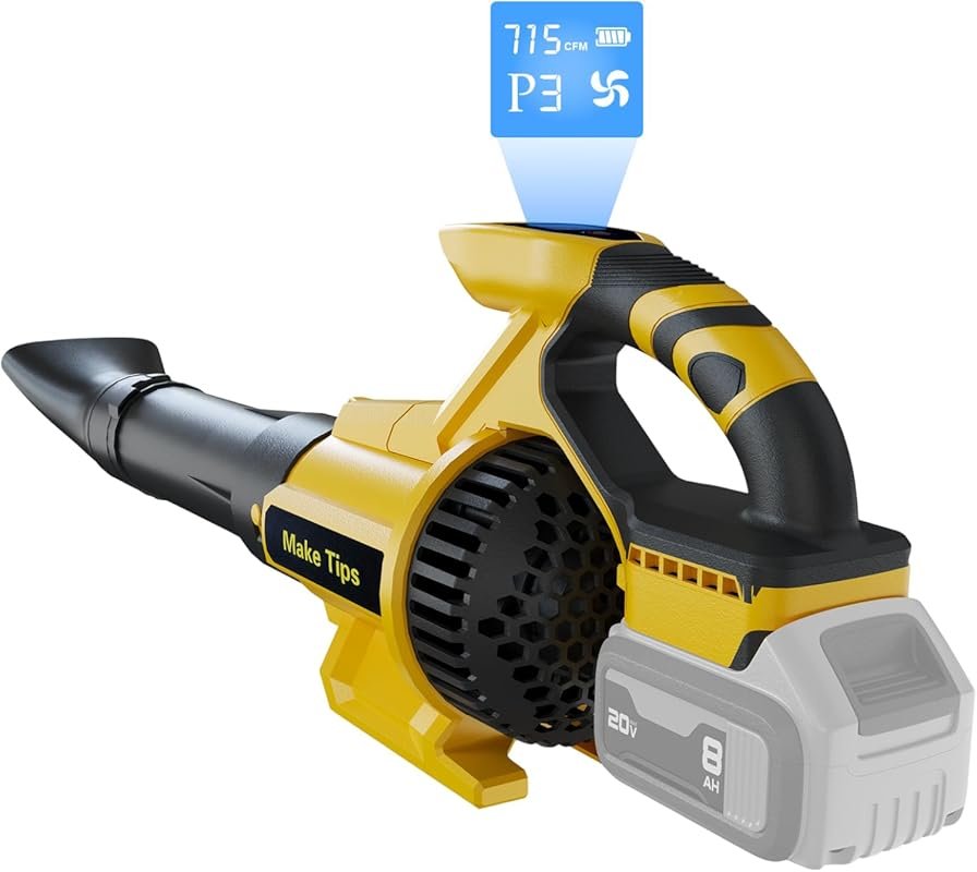 Cordless Leaf Blower for Dewalt 20V Max Battery: Powerful Brushless Mo