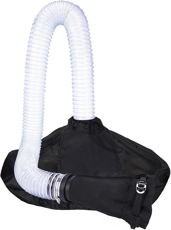 Salcod Universal Leaf Collection System: Fits 5” Blowers, Transparent 