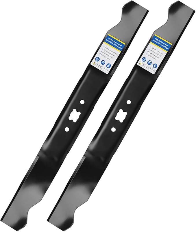 GICOOL 21 Inch Mulching Mower Blades for MTD, Troy-Bilt, Cub Cadet, Cr