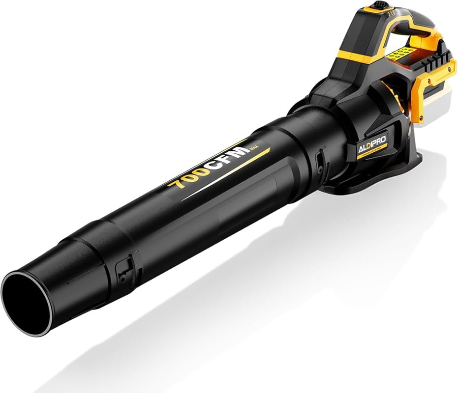 700 CFM Heavy-Duty Cordless Leaf Blower for DeWalt 20V Max Battery, 20