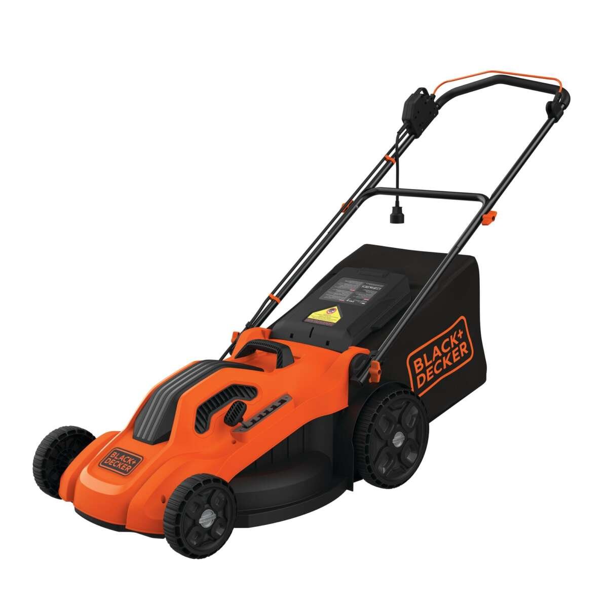 BLACK+DECKER Electric Push Lawn Mower, Corded, 13 Amp, 20-Inch Cutting Deck, 6 S
