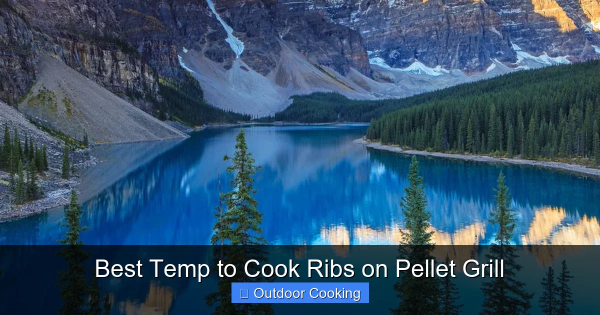 Best Temp to Cook Ribs on Pellet Grill