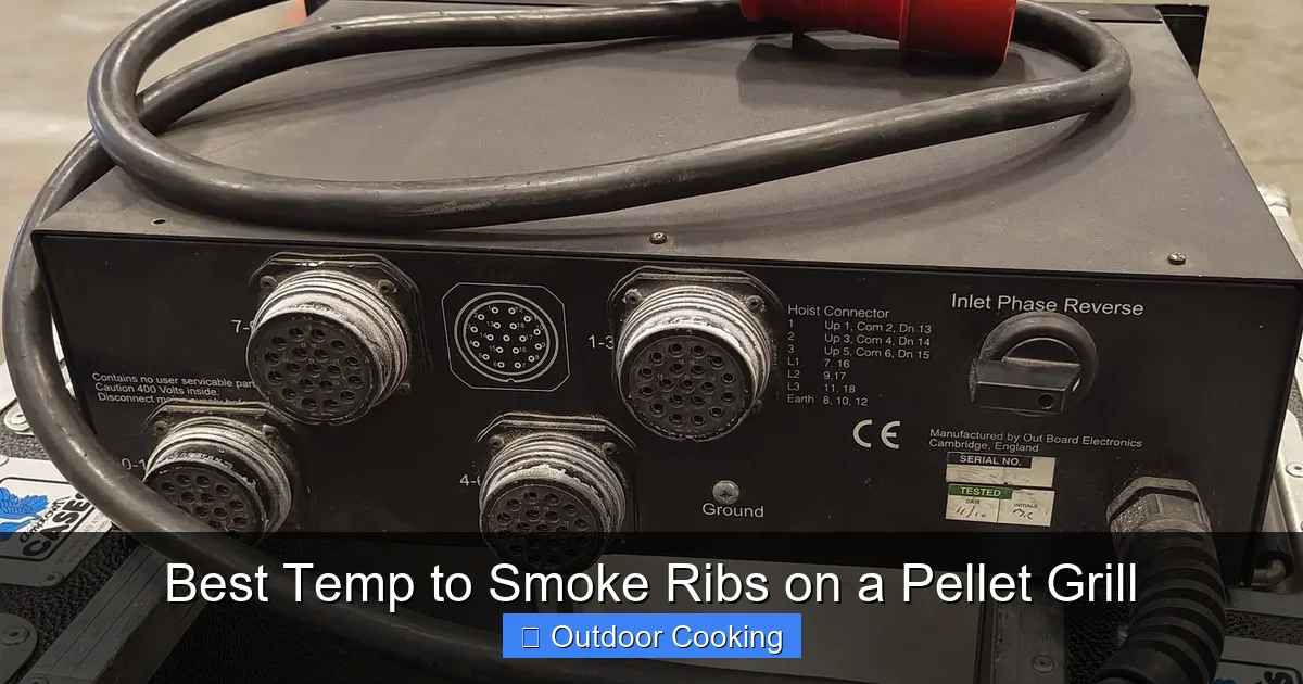 Best Temp to Smoke Ribs on a Pellet Grill