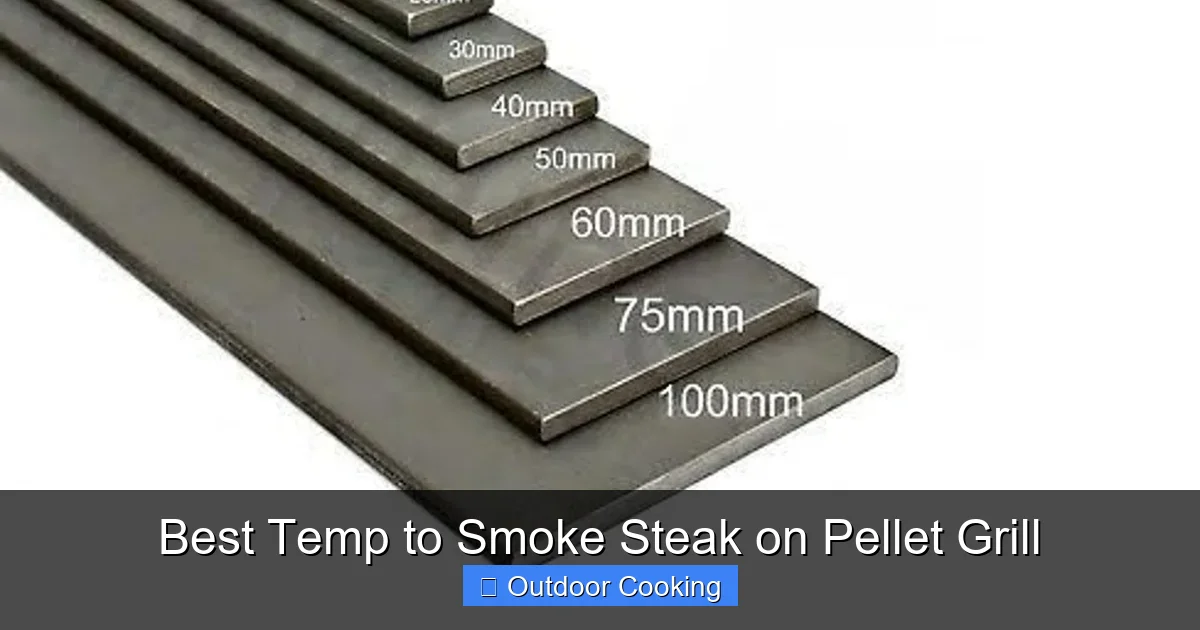 Best Temp to Smoke Steak on Pellet Grill