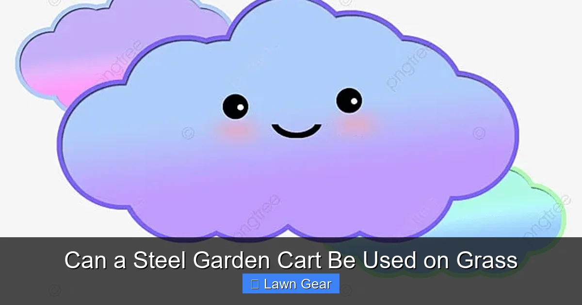 Can a Steel Garden Cart Be Used on Grass
