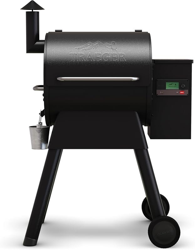 Traeger Pro 575 Wood Pellet Grill & Smoker: Wi-Fi Enabled for Smart Ba