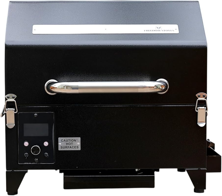 Freedom Stoves Portable 12V/120V Pellet Smoker Grill