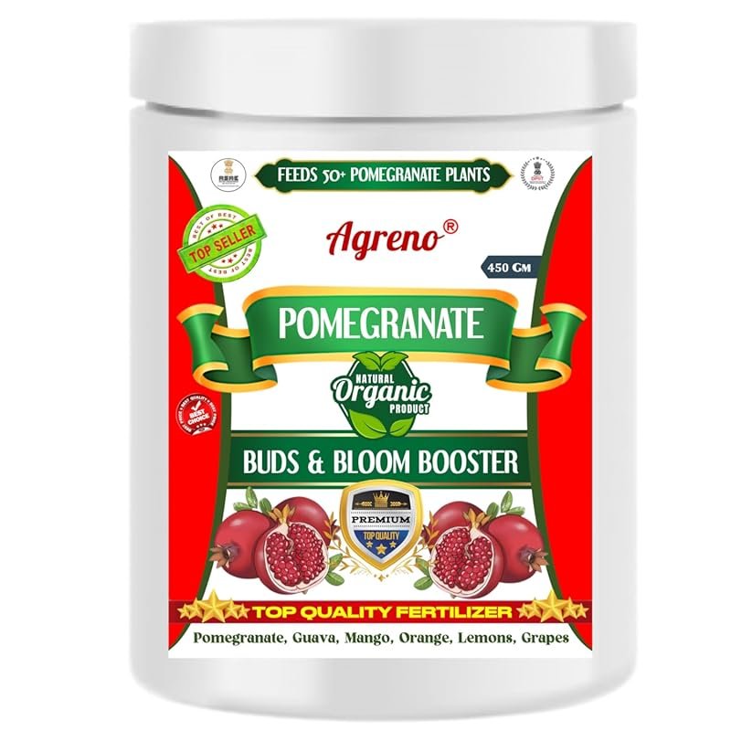 Agreno Pomegranate Buds & Fruits Booster Organic Fertilizer Granules f