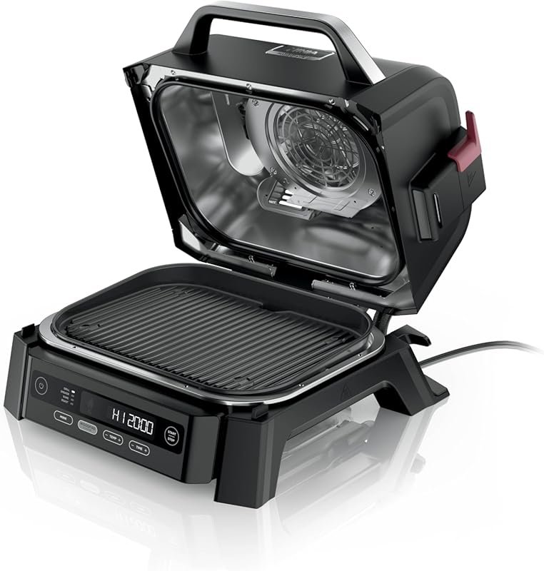 Ninja Woodfire 4-in-1 Outdoor Grill & Smoker OG301 for Authentic Woodf