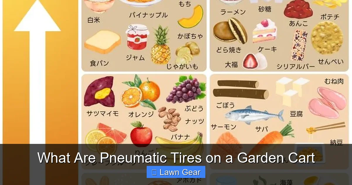 What Are Pneumatic Tires on a Garden Cart